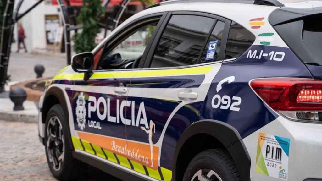 Vehículo de la Policía Local de Benalmádena.