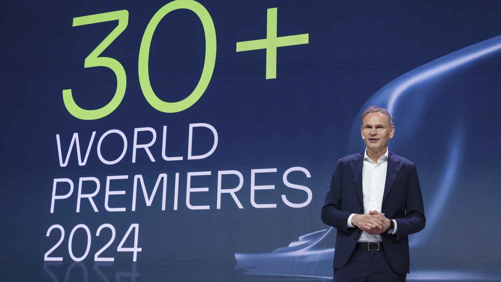 Oliver Blume durante la presentación de resultados del Grupo Volkswagen.