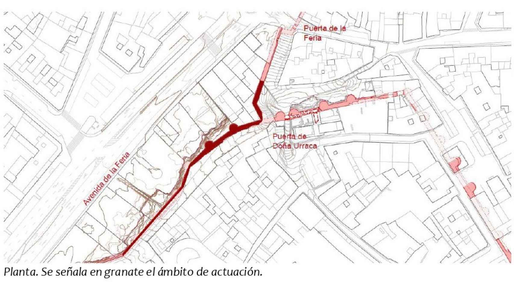 Tercer tramo de Muralla de Zamora a rehabilitar