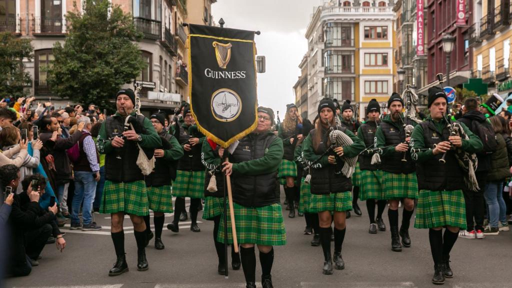 Desfile de San Patricio.