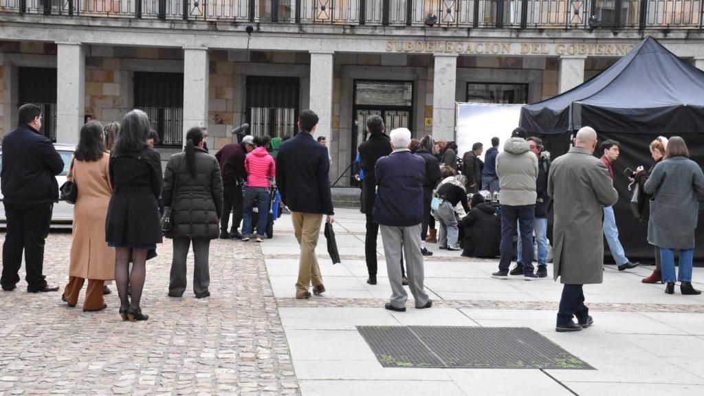 Rodaje de 'Soy Nevenka' en Zamora