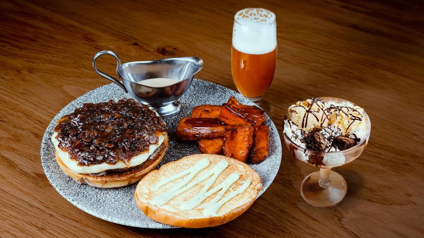 El menú disponible del 15 al 19, en New York Burger.