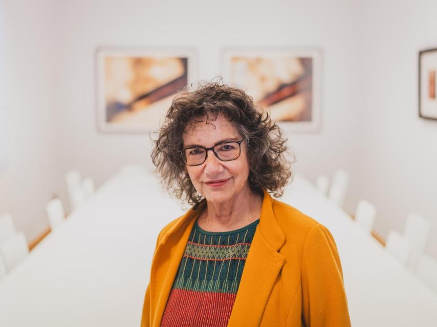 Susan Neiman, en una sala del Instituto Aspen durante la entrevista.