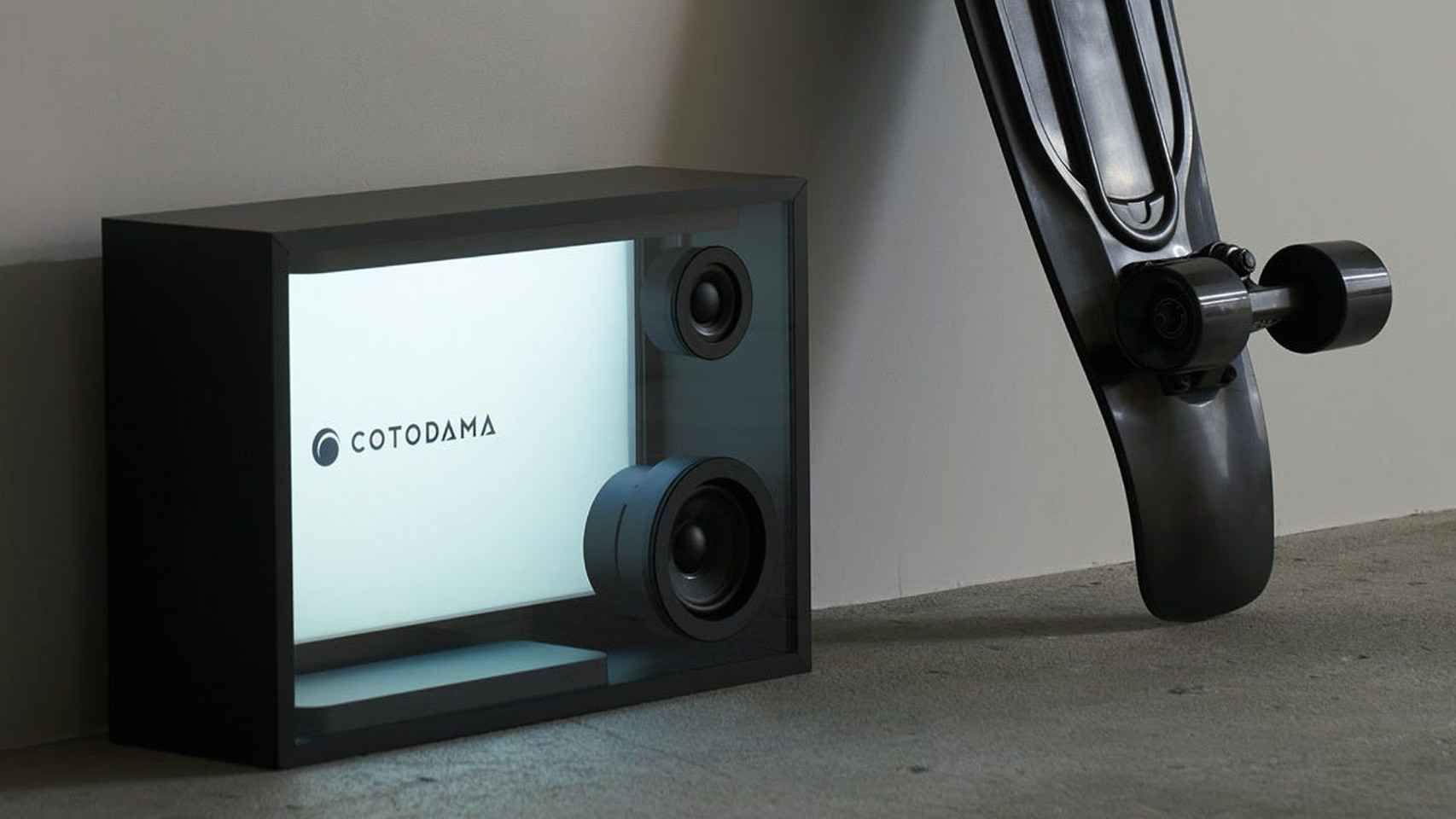 COTODAMA Lyric Speaker Box.