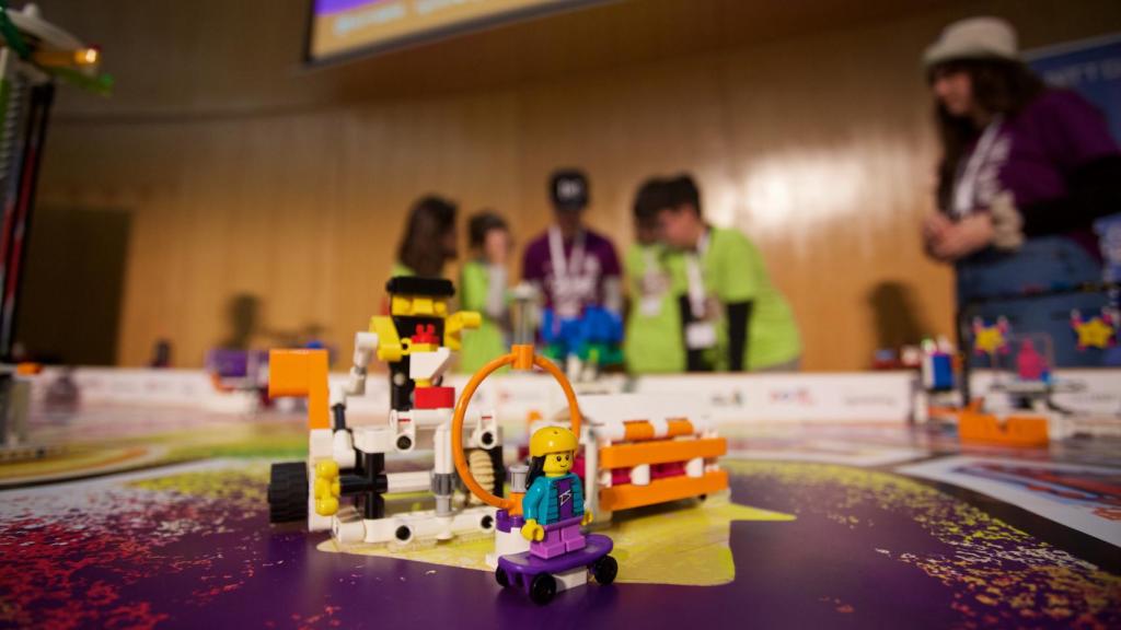 Uno de los robots finalistas.