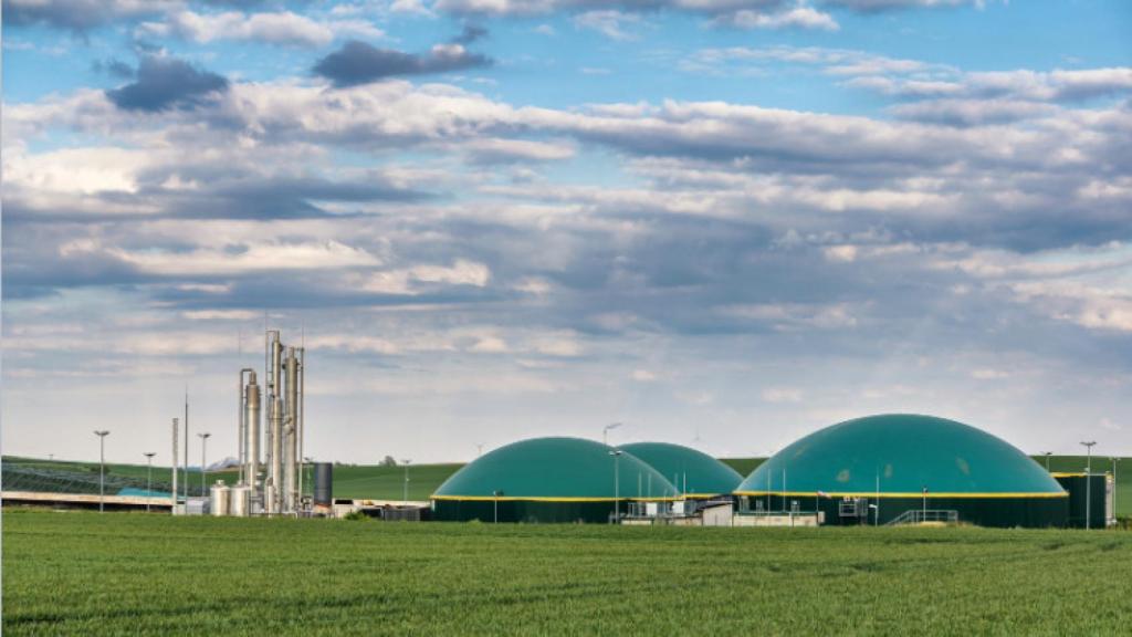 Una planta de biometano