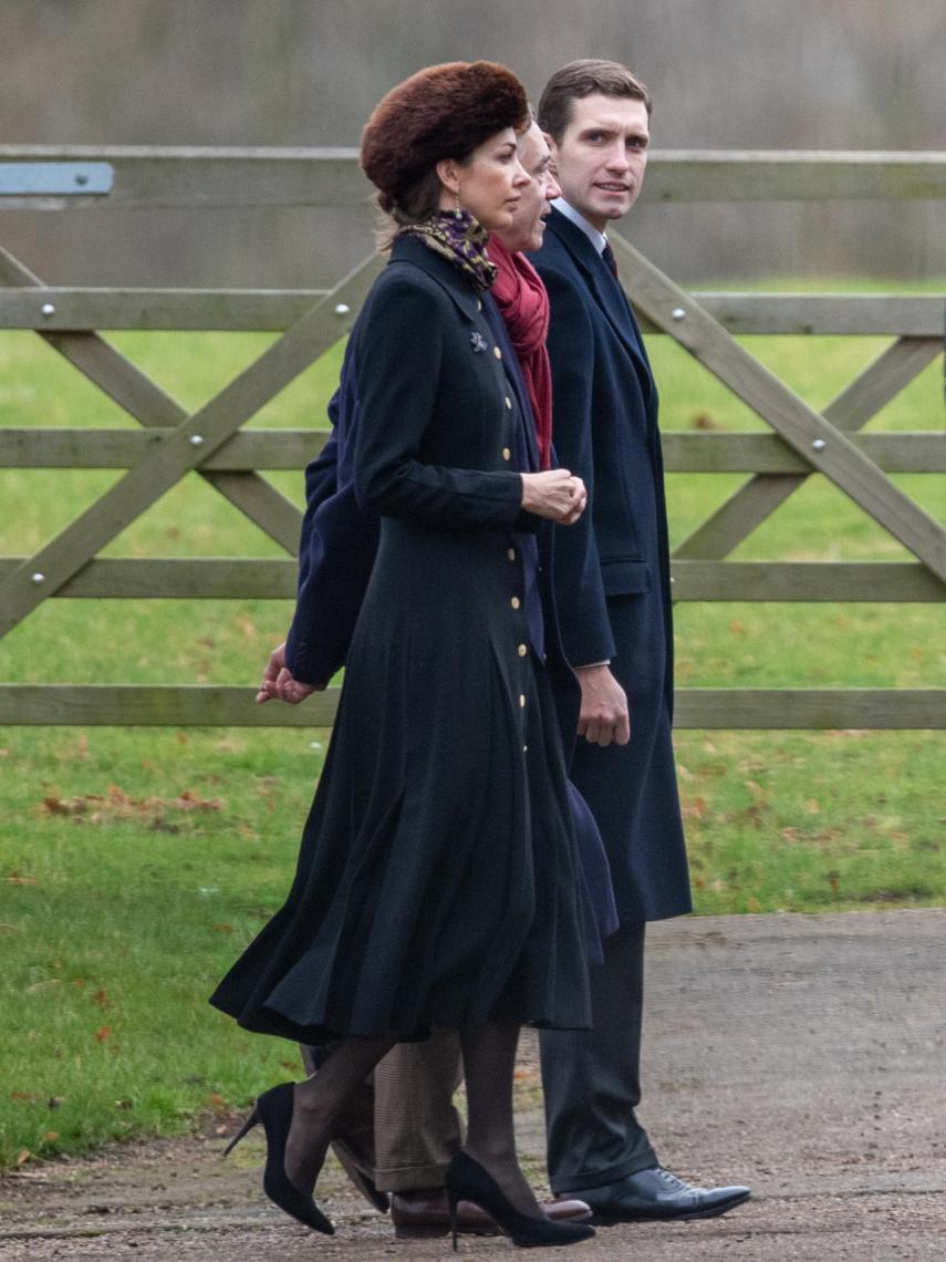 Rose Hanbury en Norfolk. Enero de 2020.