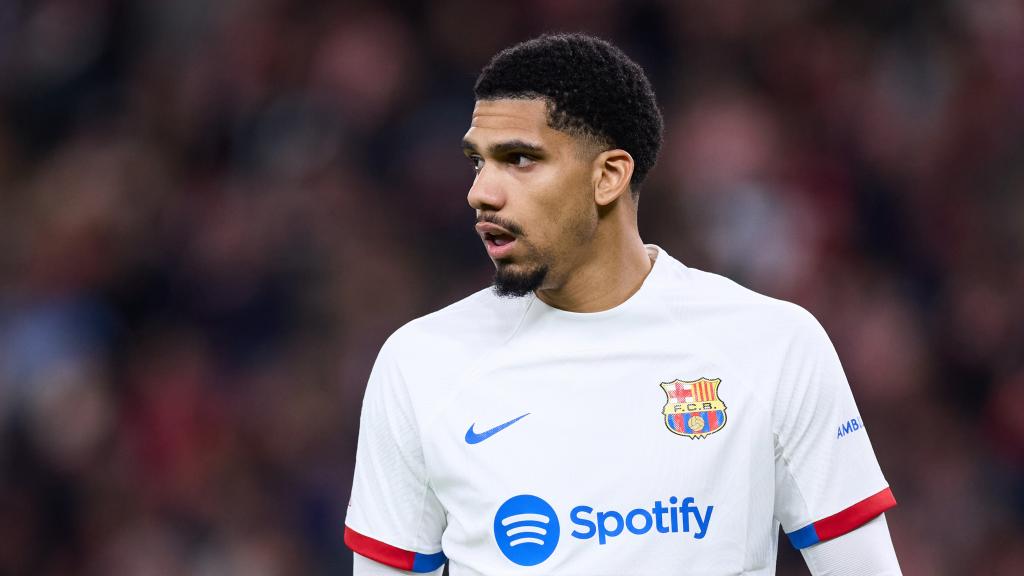 Ronald Araújo, con el FC Barcelona