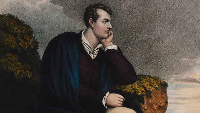 Lord Byron. Retrato de Adam de Friedel