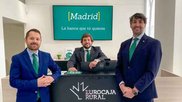 Nueva oficina de Eurocaja Rural en Madrid.