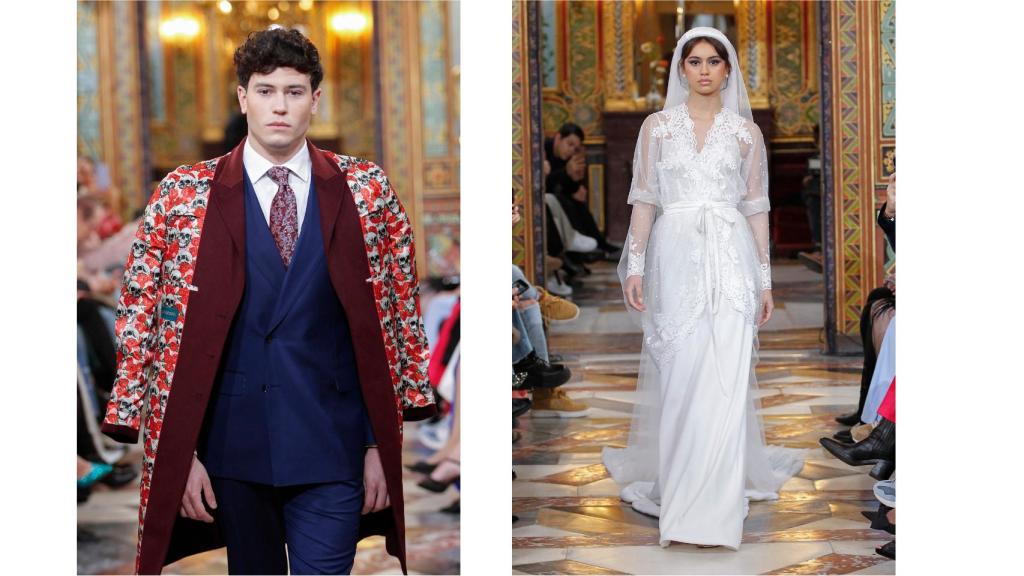 Desfiles de José Acosta y Ogadenia Couture.