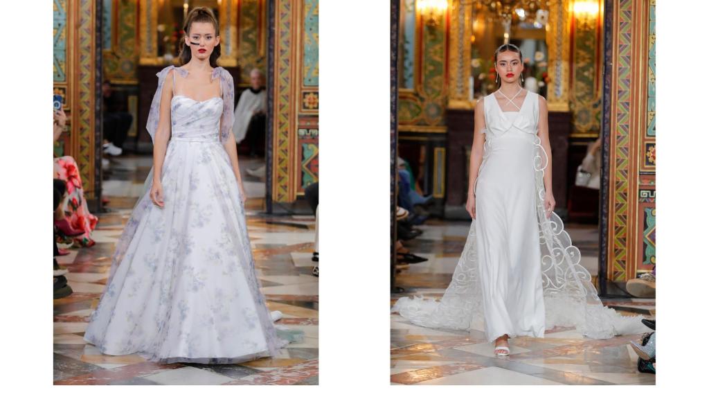 Desfiles de Jordi Dalmau y María Diezma.