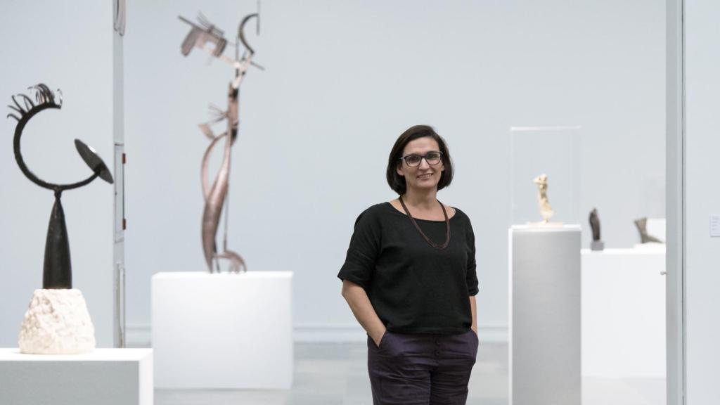 Nuria Enguita en el IVAM.