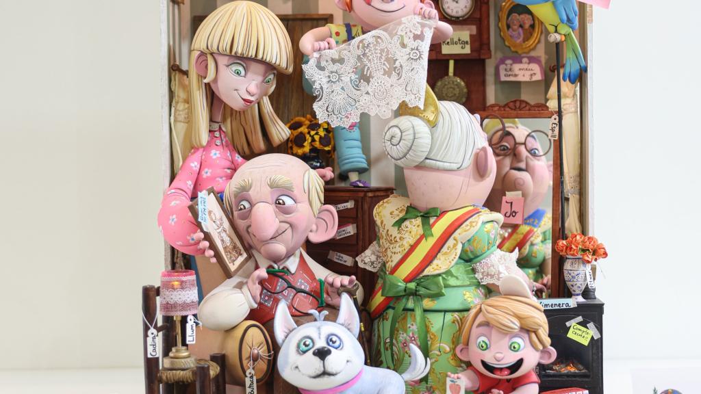 El tierno 'Ninot' sobre una fallera anciana con alzhéimer se convierte en el indultado infantil de 2024