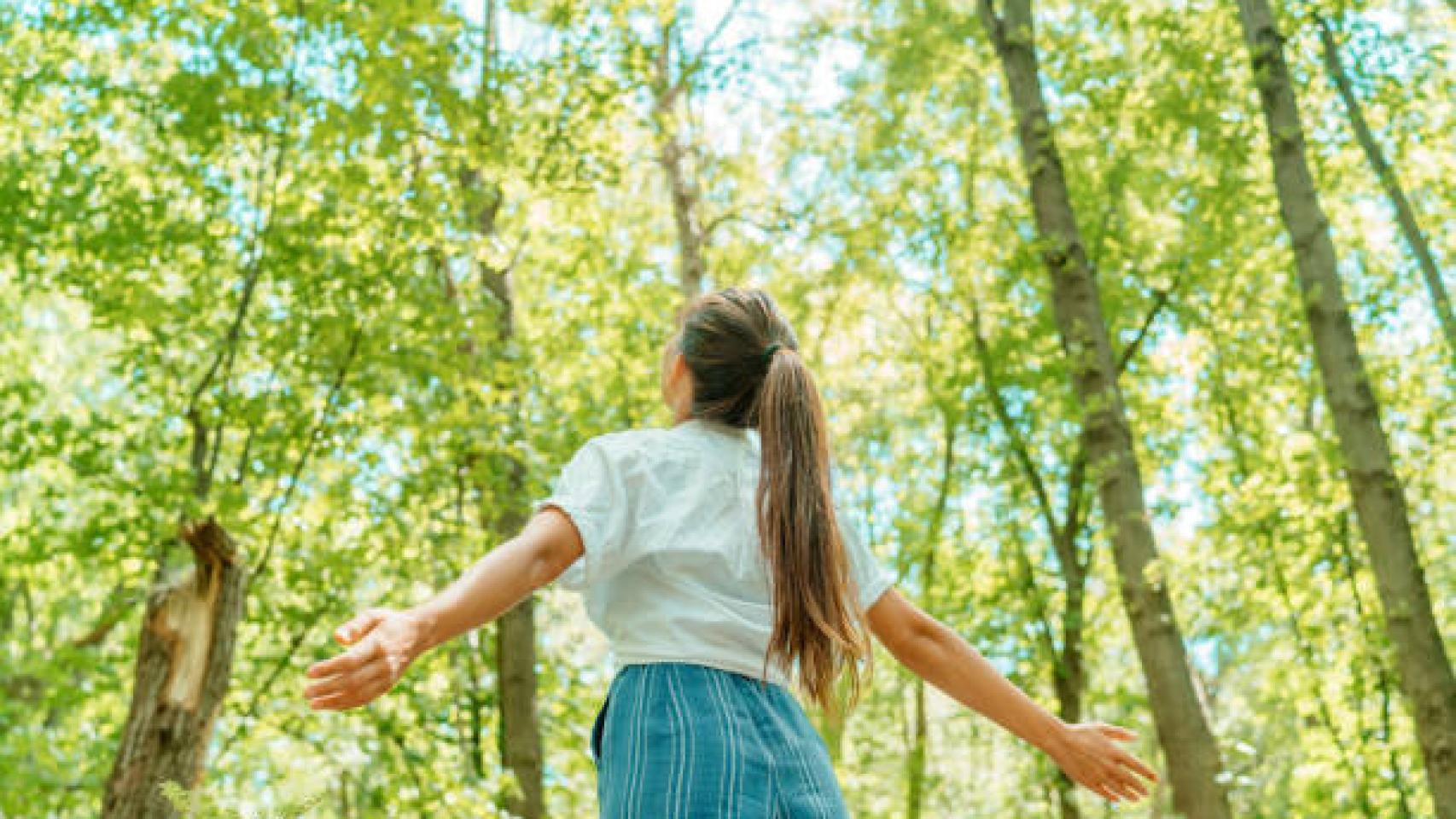 Siente y disfruta de la naturaleza