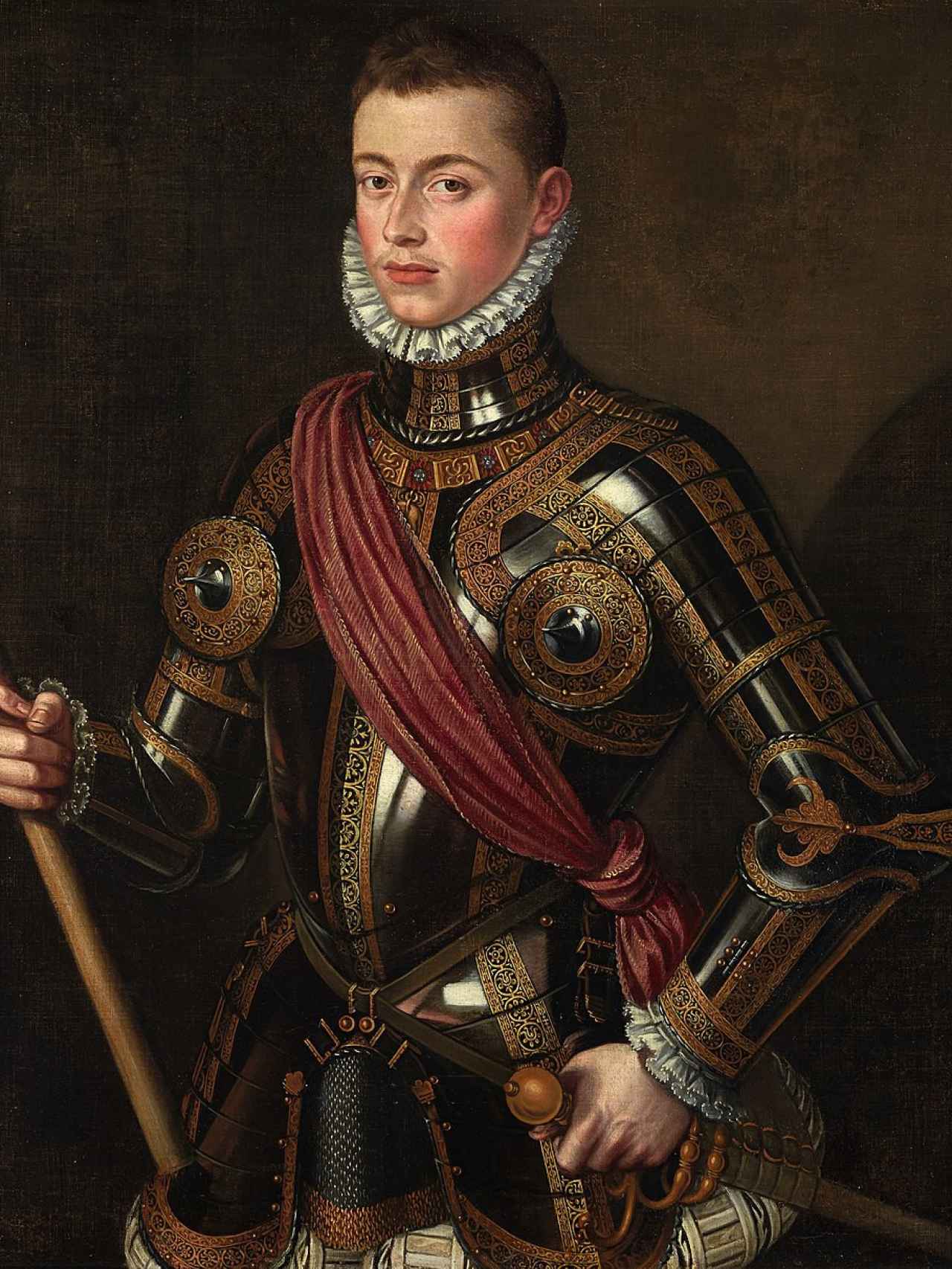 Retrato de Don Juan de Austria en 1567.