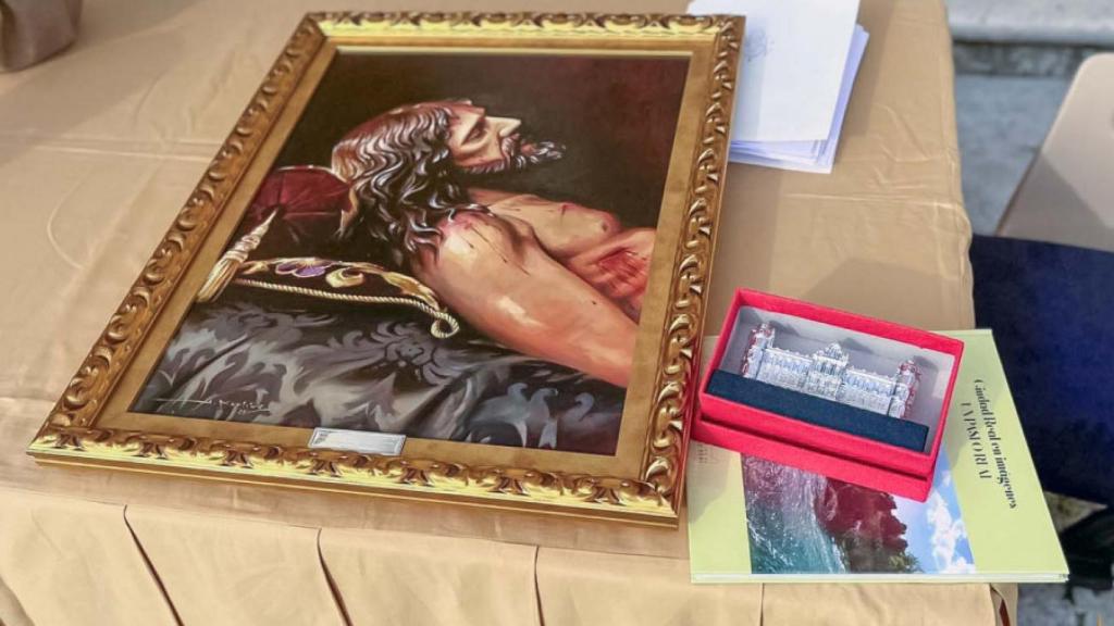 Regalos entregados al Papa Francisco.