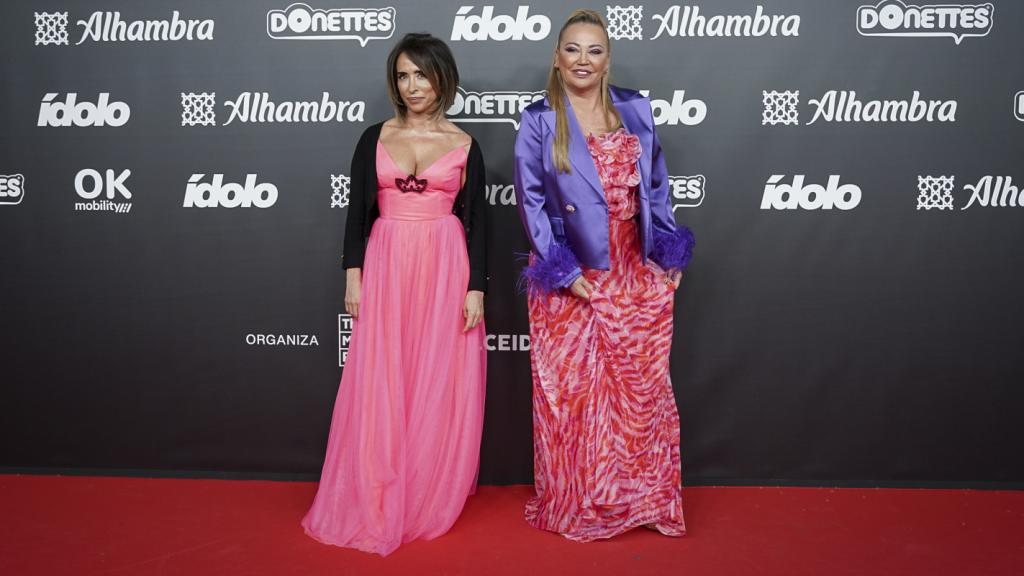 María Patiño y Belén Esteban, este 14 de marzo, en los Ídolo.