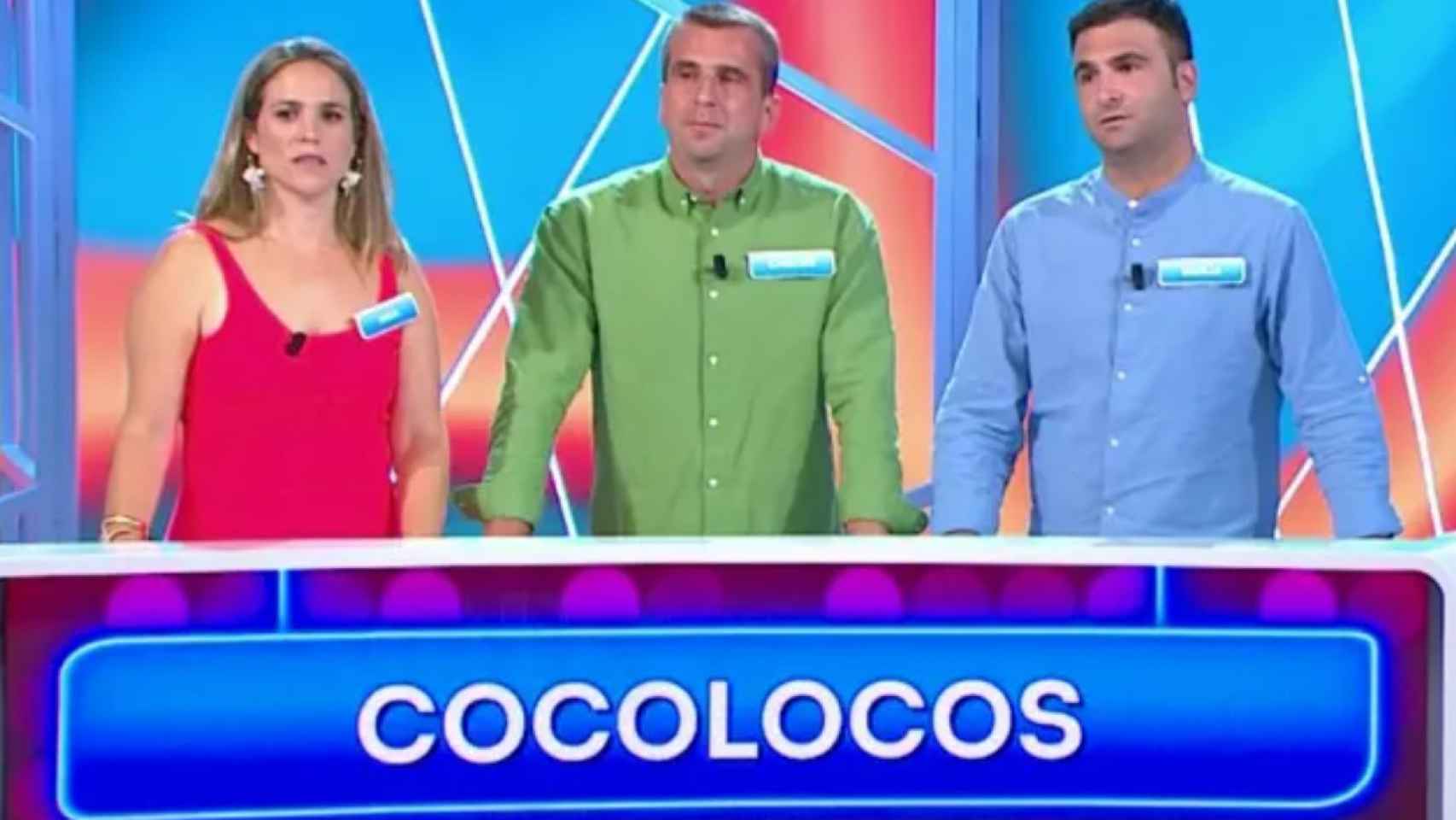 Los Cocolocos durante el concurso.
