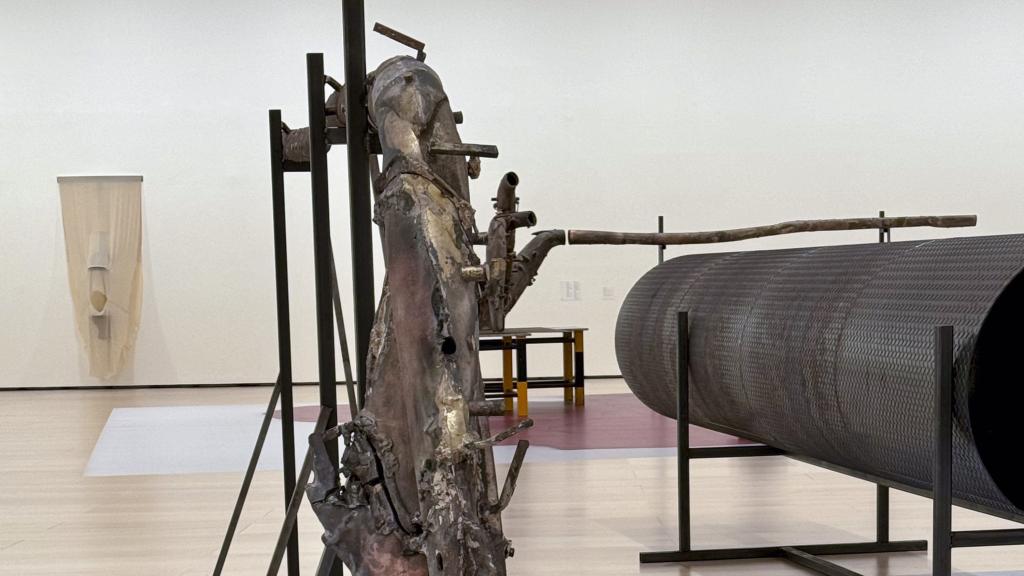 Vista general de la exposición en el Museo Guggenheim Bilbao. © June Crespo, Bilbao, 2024 © FMGB Guggenheim Bilbao / Erika Barahona Ede