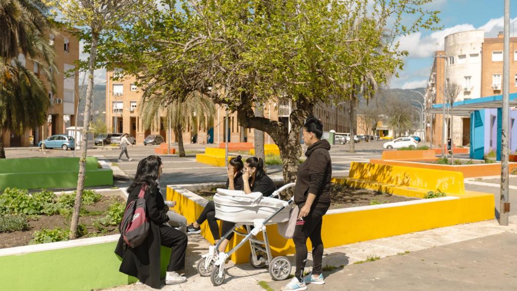 Barrio Las Palmeras, en Córdoba.