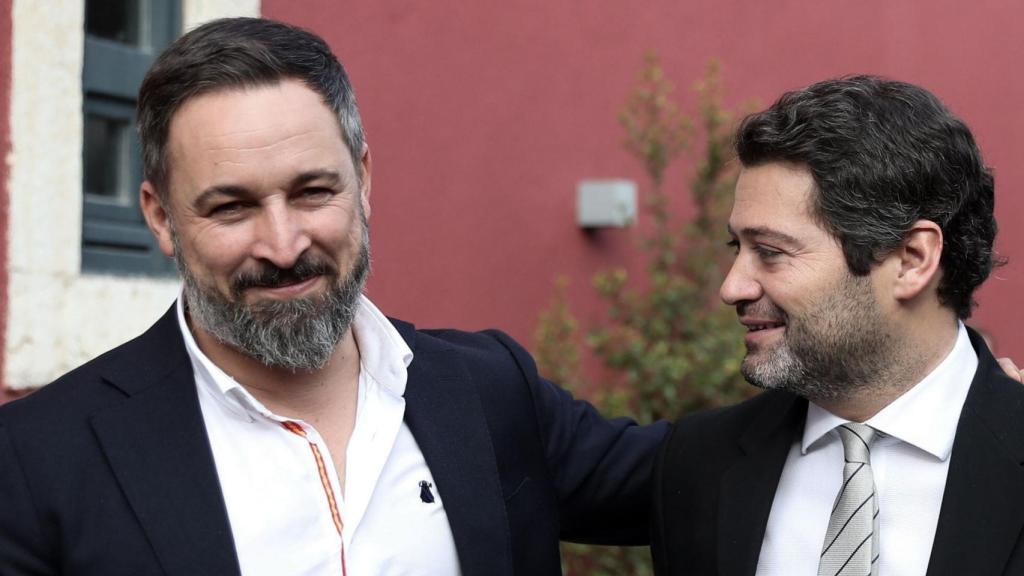 Santiago Abascal y André Ventura.
