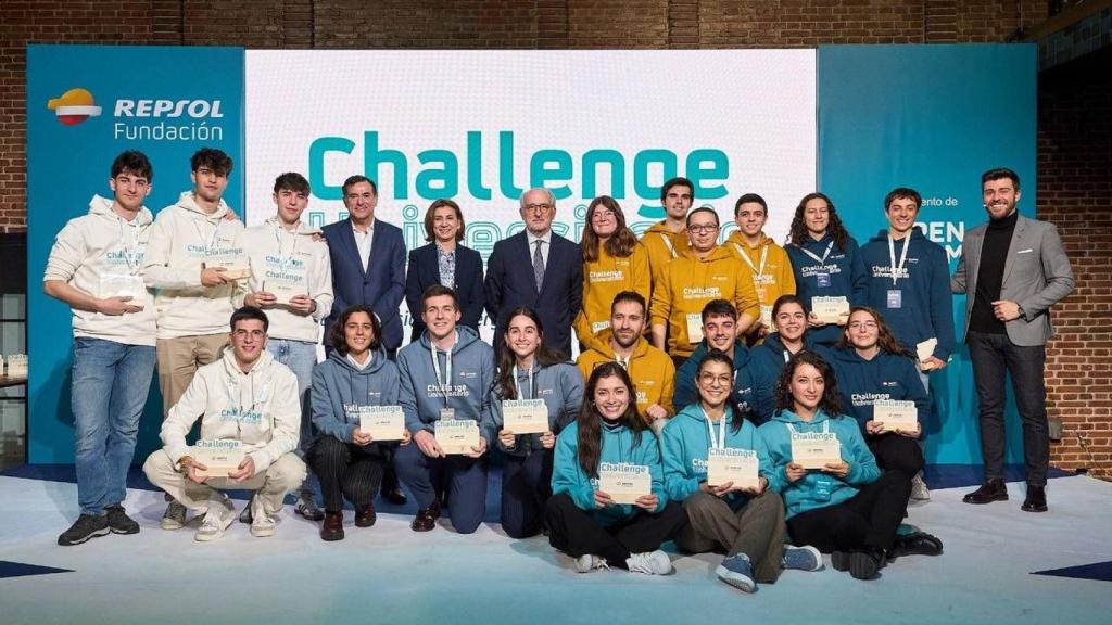 El equipo de la UA, ganador del concurso.
