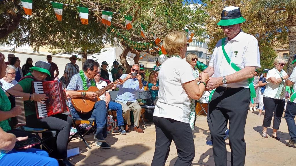 La celebración de San Patricio este viernes en Torrevieja.