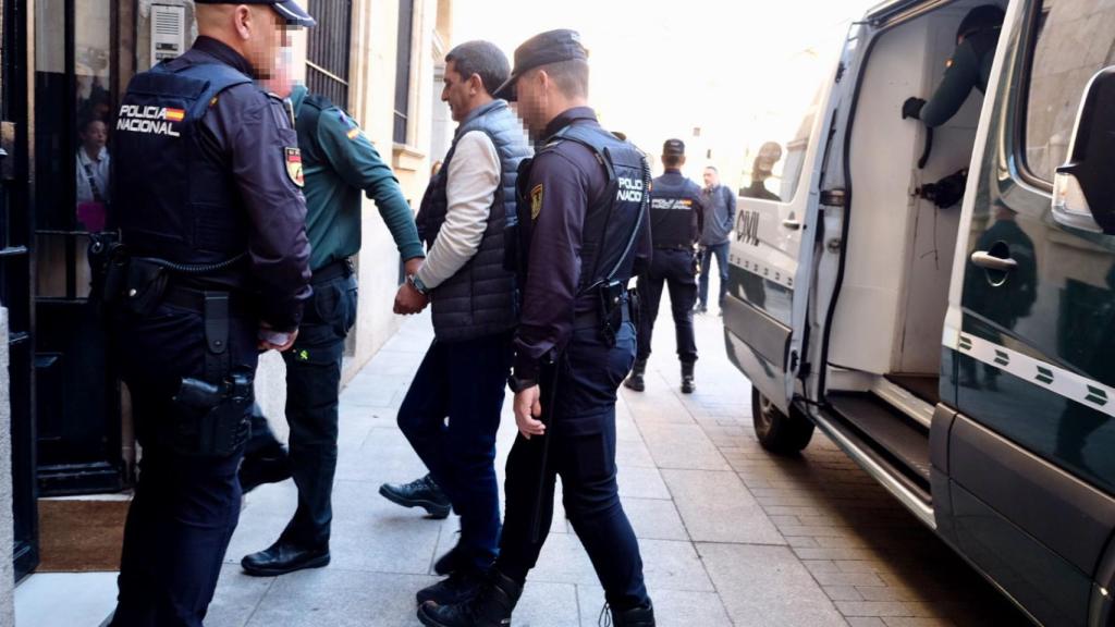 Llegada de 'El Vinas' a los juzgados