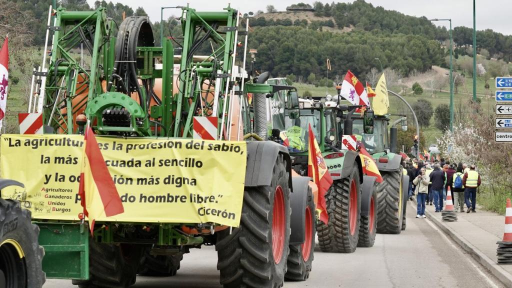 Todas las fotos de la tractorada en Valladolid