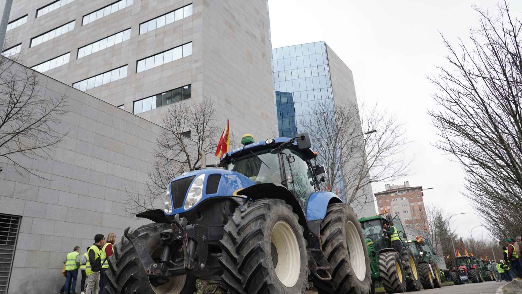 Todas las fotos de la tractorada en Valladolid