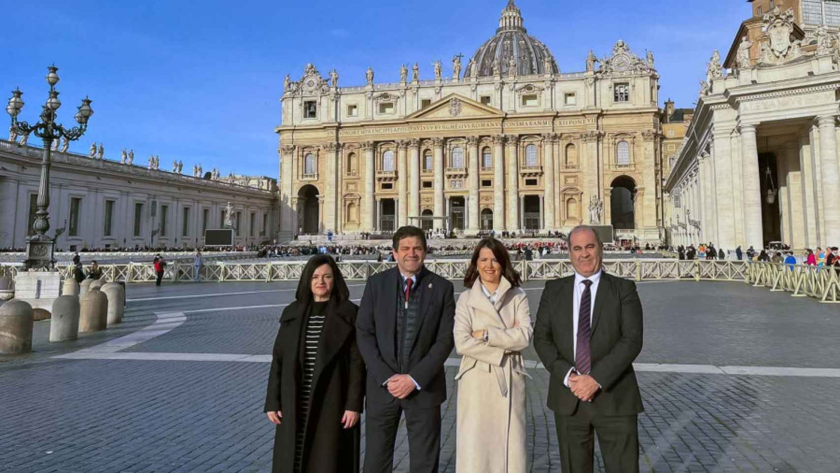 Visita al Vaticano.