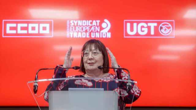La secretaria general de la Confederación Europea de Sindicatos, Esther Lynch, en una imagen de archivo.
