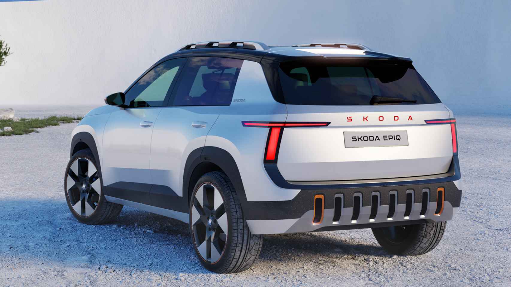 El Skoda Epiq es un SUV eléctrico que se fabricará en Navarra en 2025.