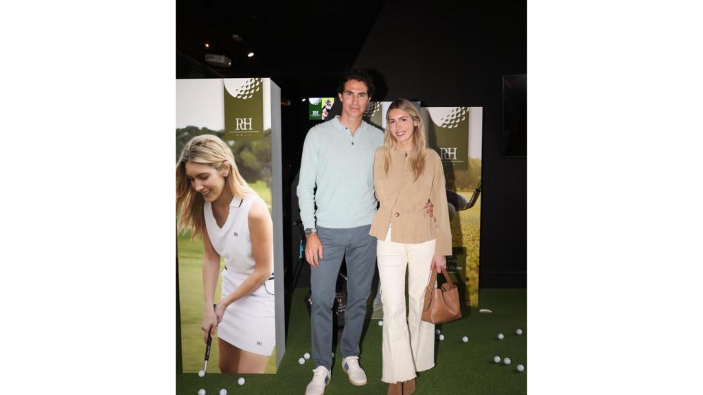 Beltrán Lozano y Daniela Svedin.