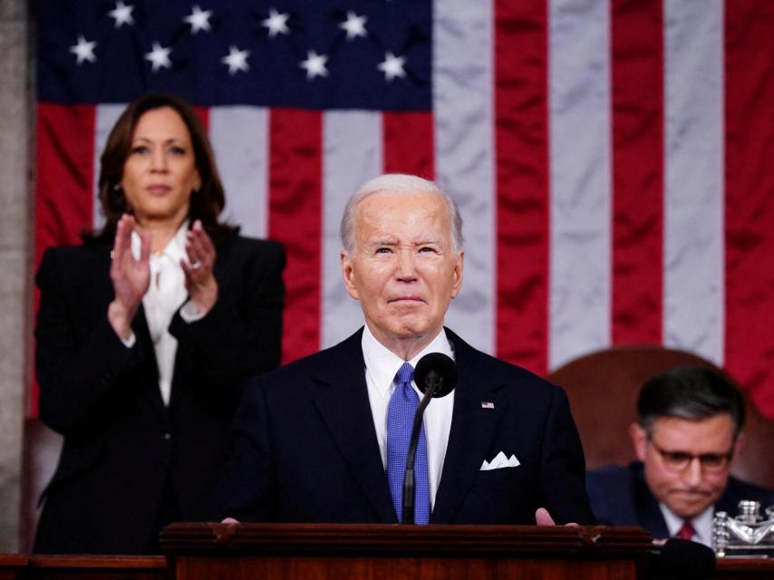 Joe Biden, en su último discurso sobre el estado de la Unión.