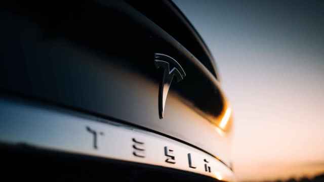 Un coche de Tesla