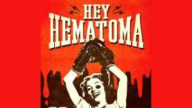 Cartel del concierto de Hey Hematoma en Vigo.