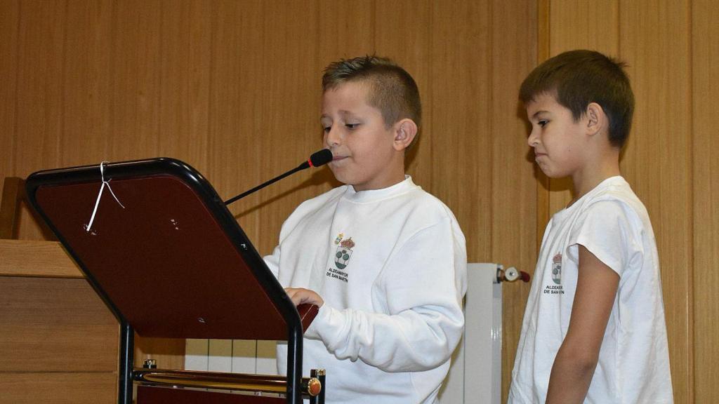 Jovenes pertenecientes al Consejo de Infancia y Juventud de Aldeamayor