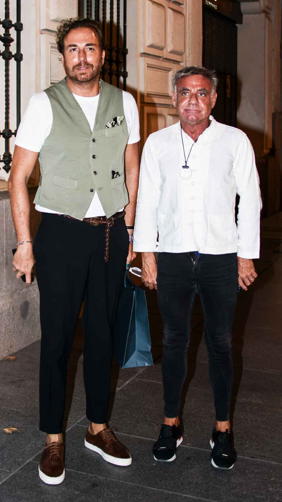 Torres y el director de programas Raúl Prieto en una foto captada en Madrid, en agosto de 2023.