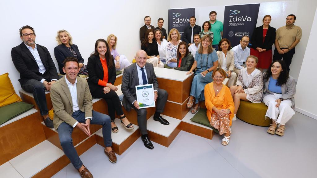 Carnero con el sello misión que ha conseguido Valladolid