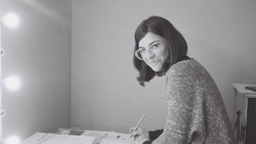 Raquel Alarcón, en el CDN trabajando en 'Los pálidos'