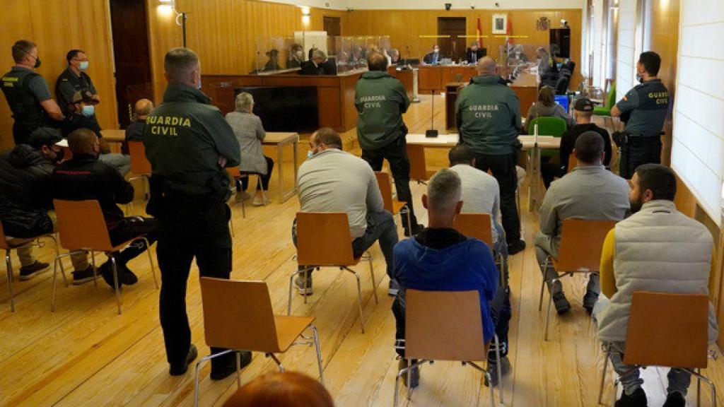 Juicio contra miembros de la banda el pasado mes de mayo de 2022.