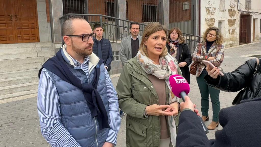 Carolina Agudo, este sábado en Cobeja (Toledo).