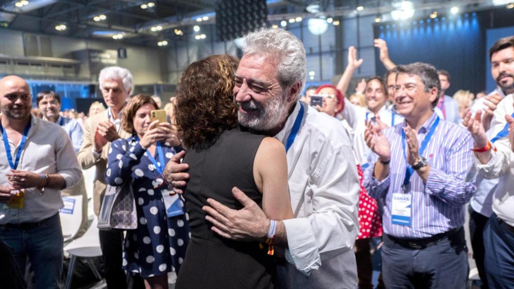 Miguel Ángel Rodríguez e Isabel Díaz Ayuso en una fotografía de archivo.