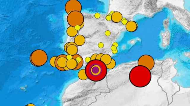 Un terremoto de magnitud 4.3 con epicentro en el mar de Alborán.