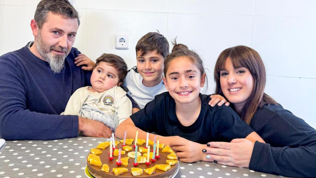 La familia al completo