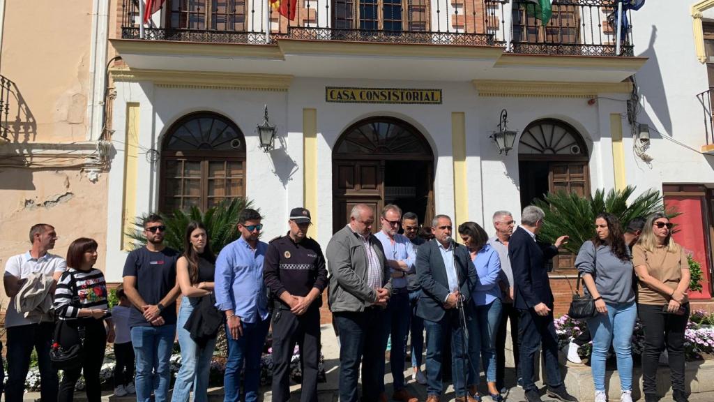 Minuto de silencio en Álora.