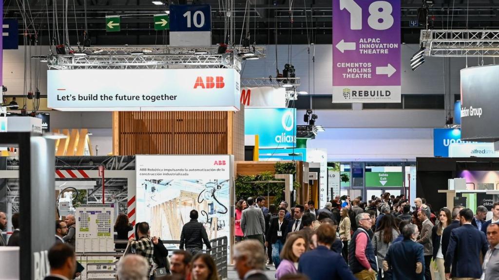 Imagen de los expositores de Rebuild en 2023.