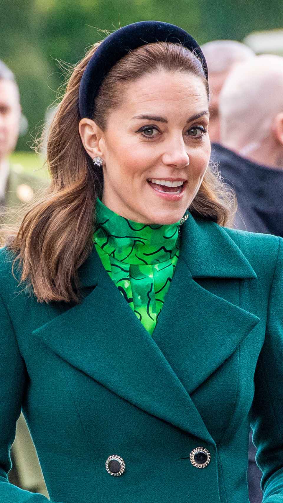 Kate Middleton en una de sus últimas imágenes públicas.